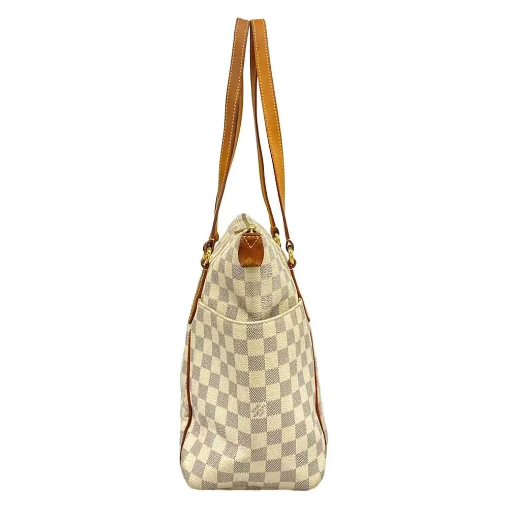 Louis Vuitton Totally MM Damier Shoulder Bag N51262 Azur